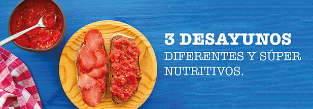 3 desayunos diferentes y súper nutritivos